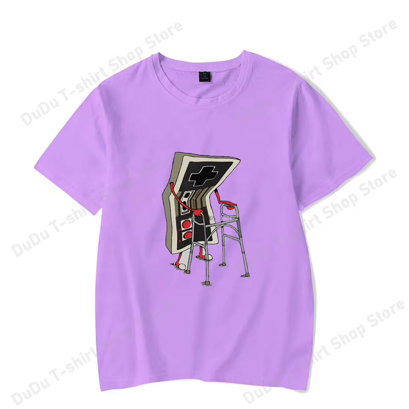 T-shirt de jeu vidéo Old School