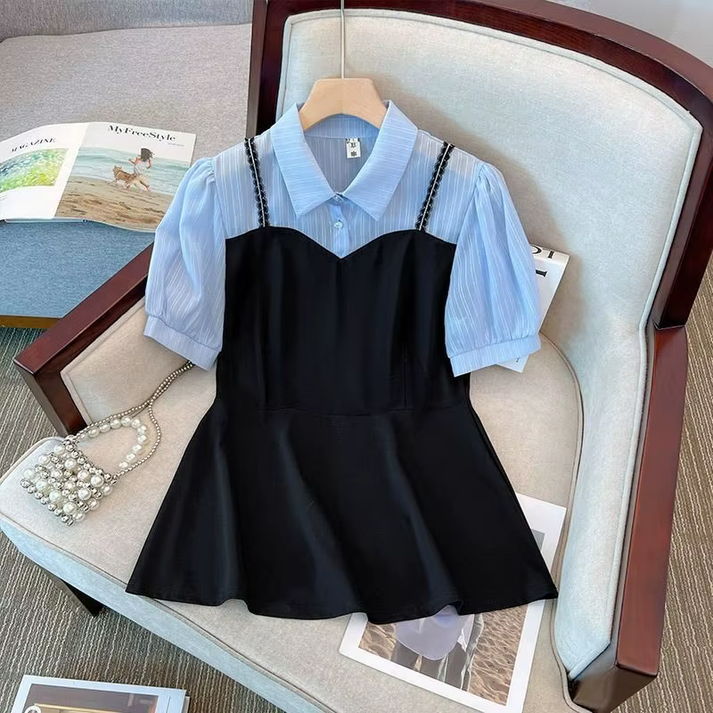Chemise d'été grande taille tendance