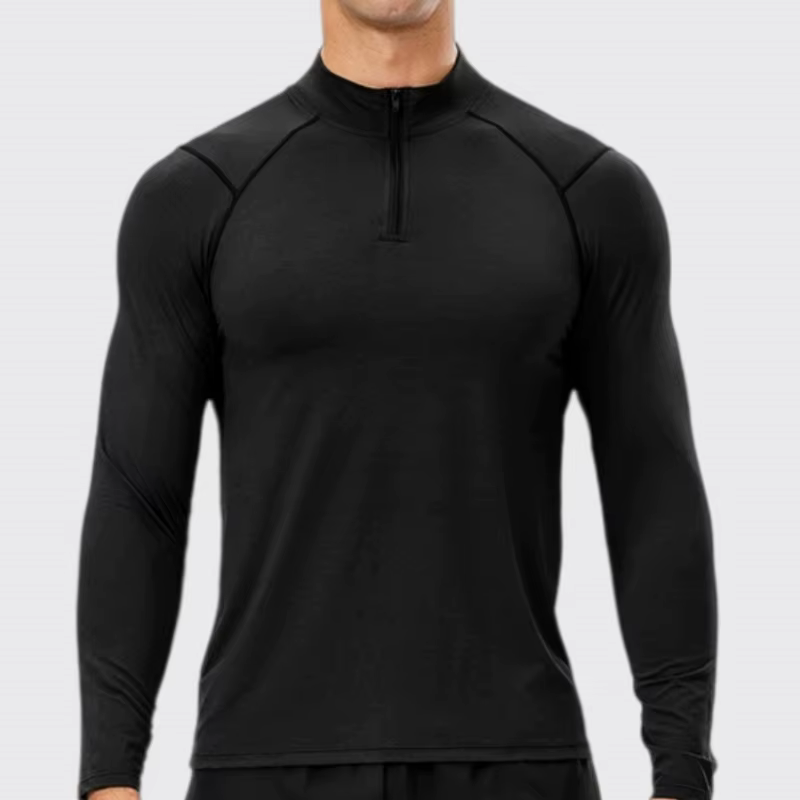 T-shirt de sport pour homme à manches longues