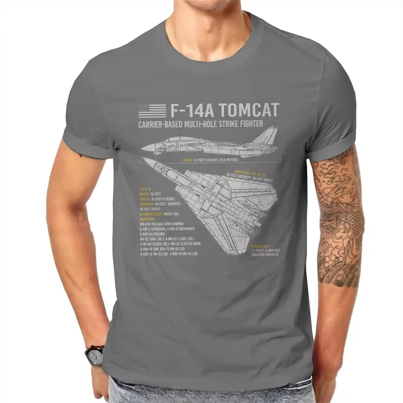 T-shirt à col rond pour hommes