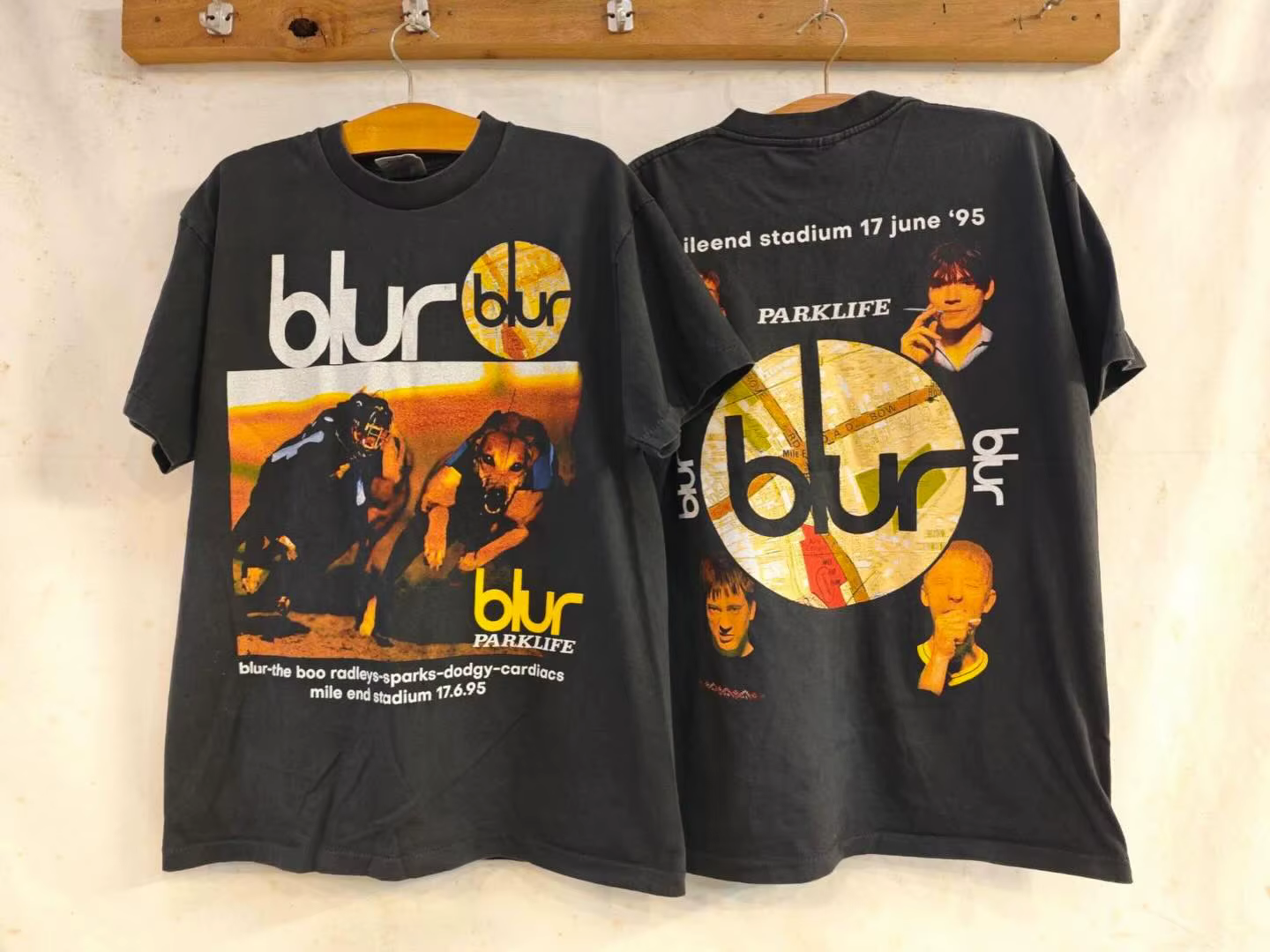 T-shirt imprimé Blur British Rock Band