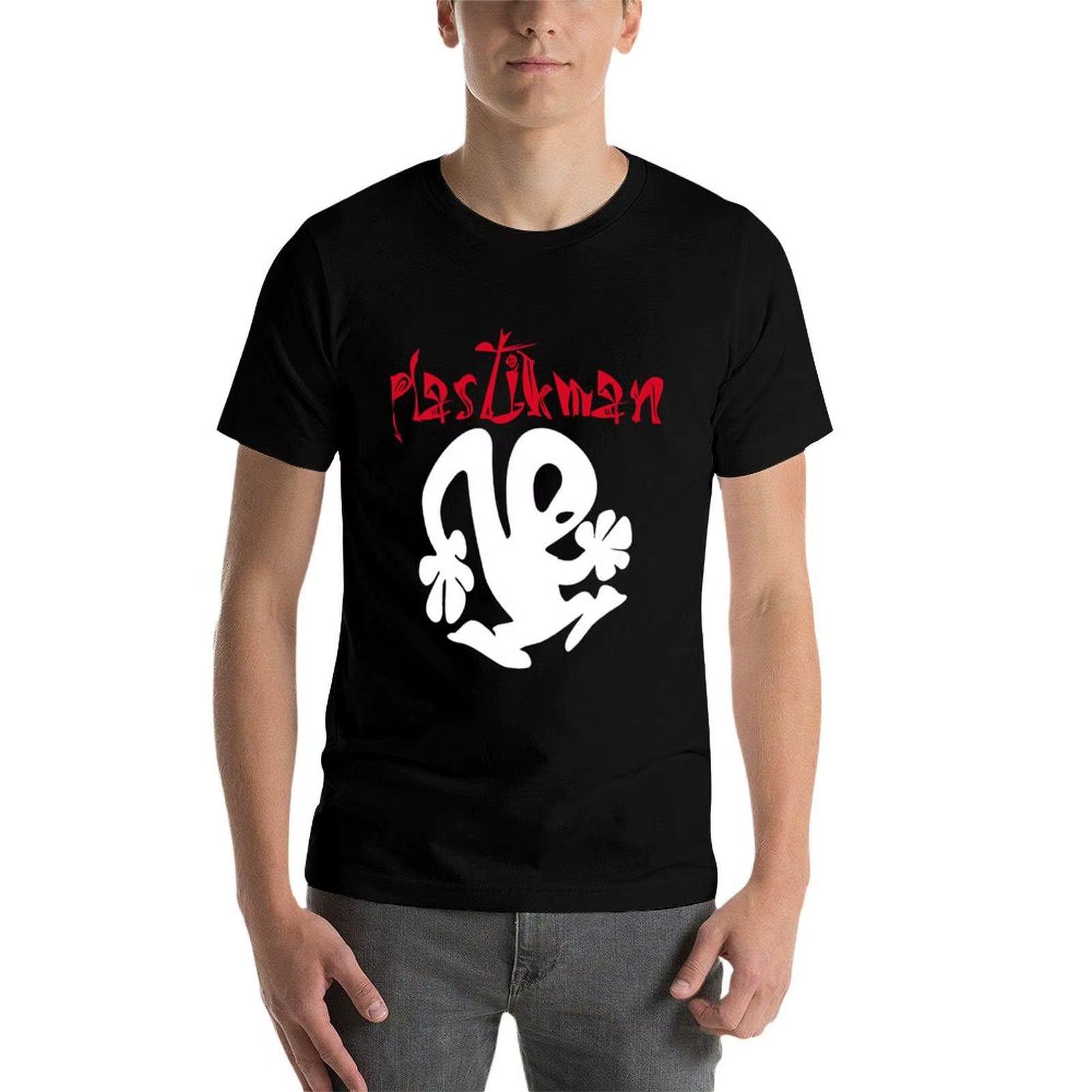 Plastikman T-Shirt imprimé t-shirts pour homme anime