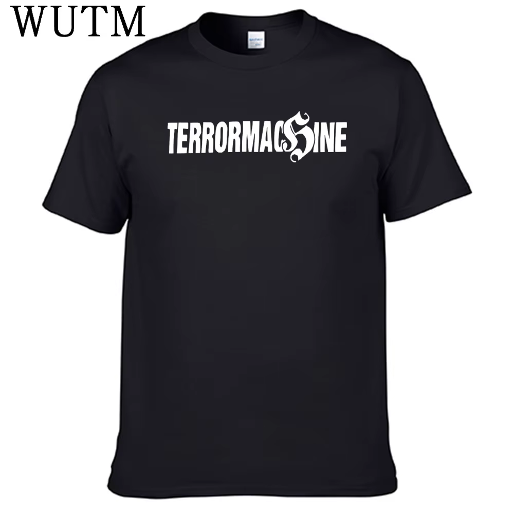 Cool Terrormachine T-shirt 100% coton pour hommes