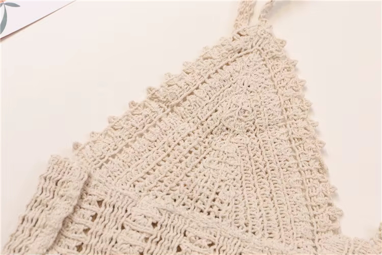 Camisoles et réservoirs en dentelle brodée pour femmes