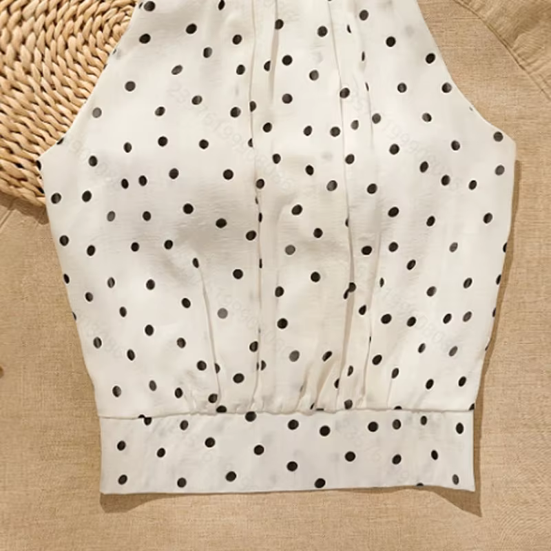 Nouvelle Blouse Sans Manches Élégante pour Femme