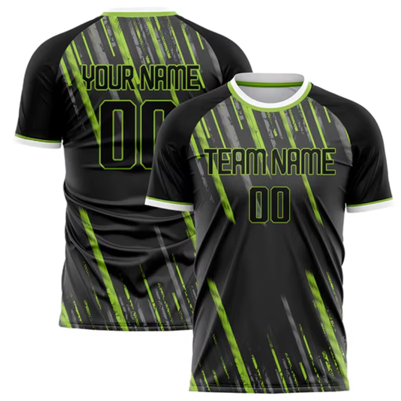 Nom de l'équipe personnalisé numéro nom T-shirt de Football