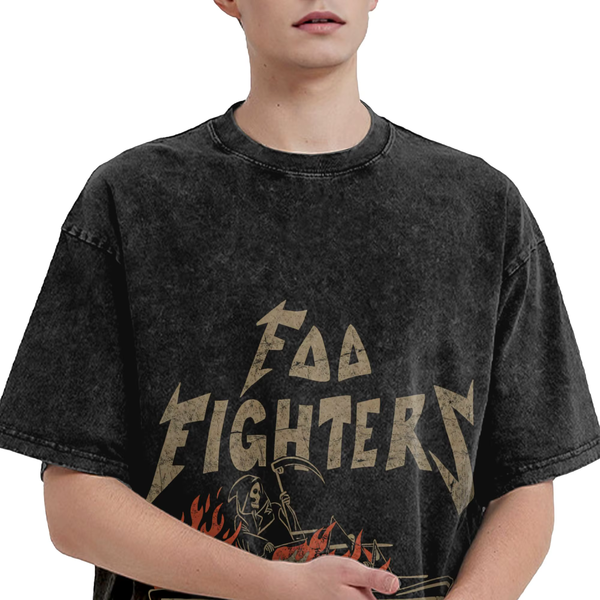 T-shirts vintage Foo Fighters pour hommes