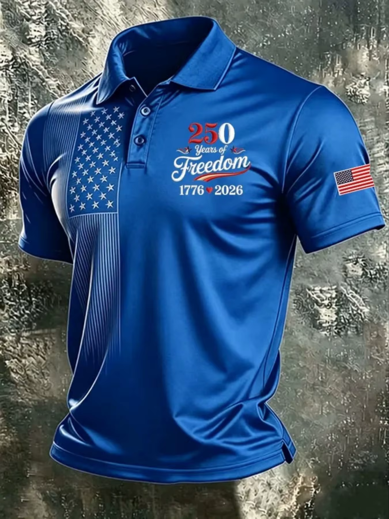Polo Homme USA 250e Anniversaire Manches Courtes – Chemises