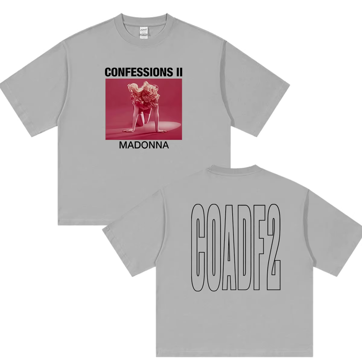 Madonna Confessions II Tour 2026 T-shirts graphiques pour hommes et femmes