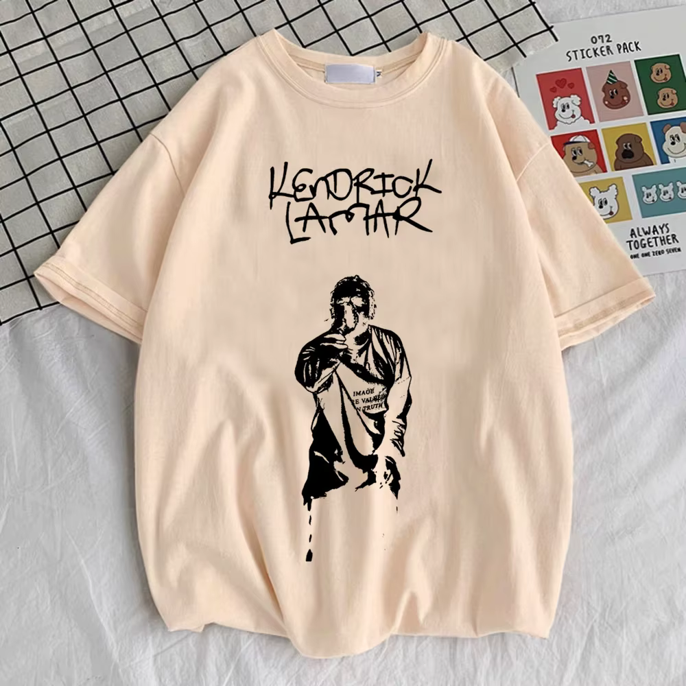 Kendrick Lamar Lammar chemise femmes 80s streetwear