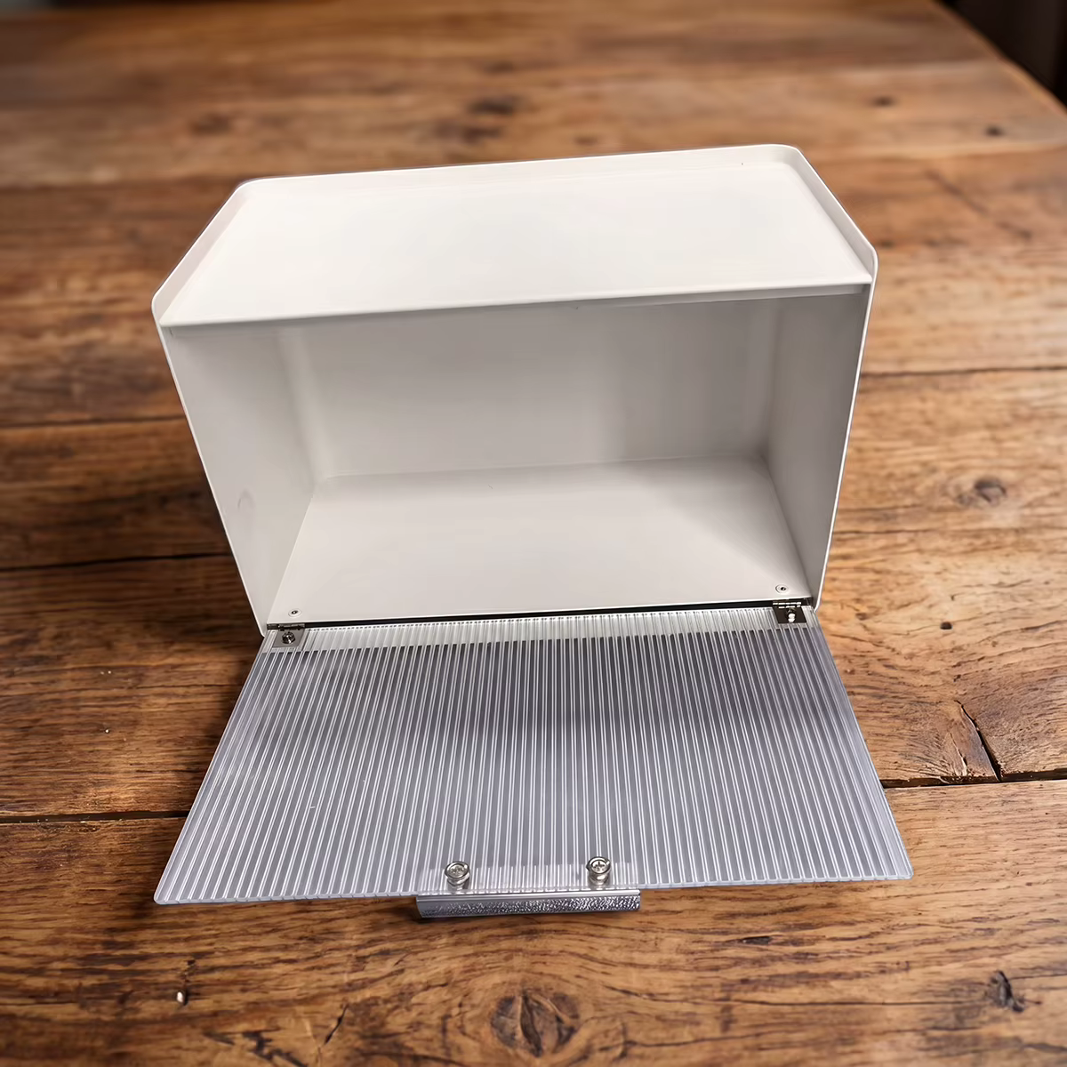 Boîte de rangement pour comptoir de salle de bain, boîte de rangement pour articles de toilette à couvercle rabattable, boîte de rangement pour clés d'entrée, boîte de rangement pour soins de la peau