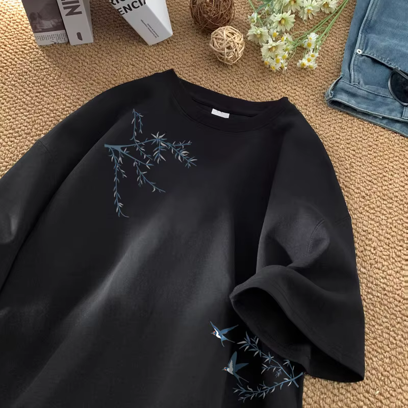 T-Shirt Respzed Blanc en Coton pour Homme
