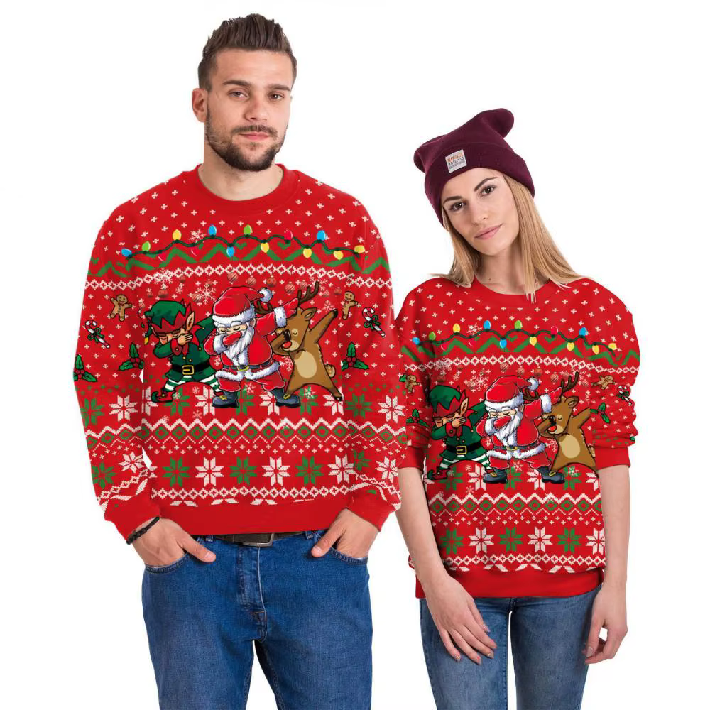 Sweat-shirt drôle de Noël pour femmes