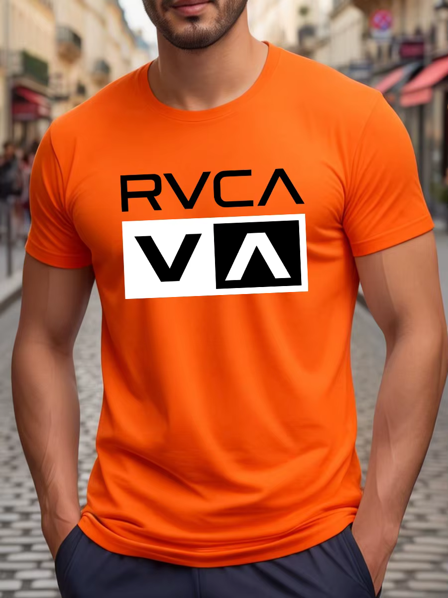T-shirt blanc à manches courtes et col rond avec imprimé graphique noir