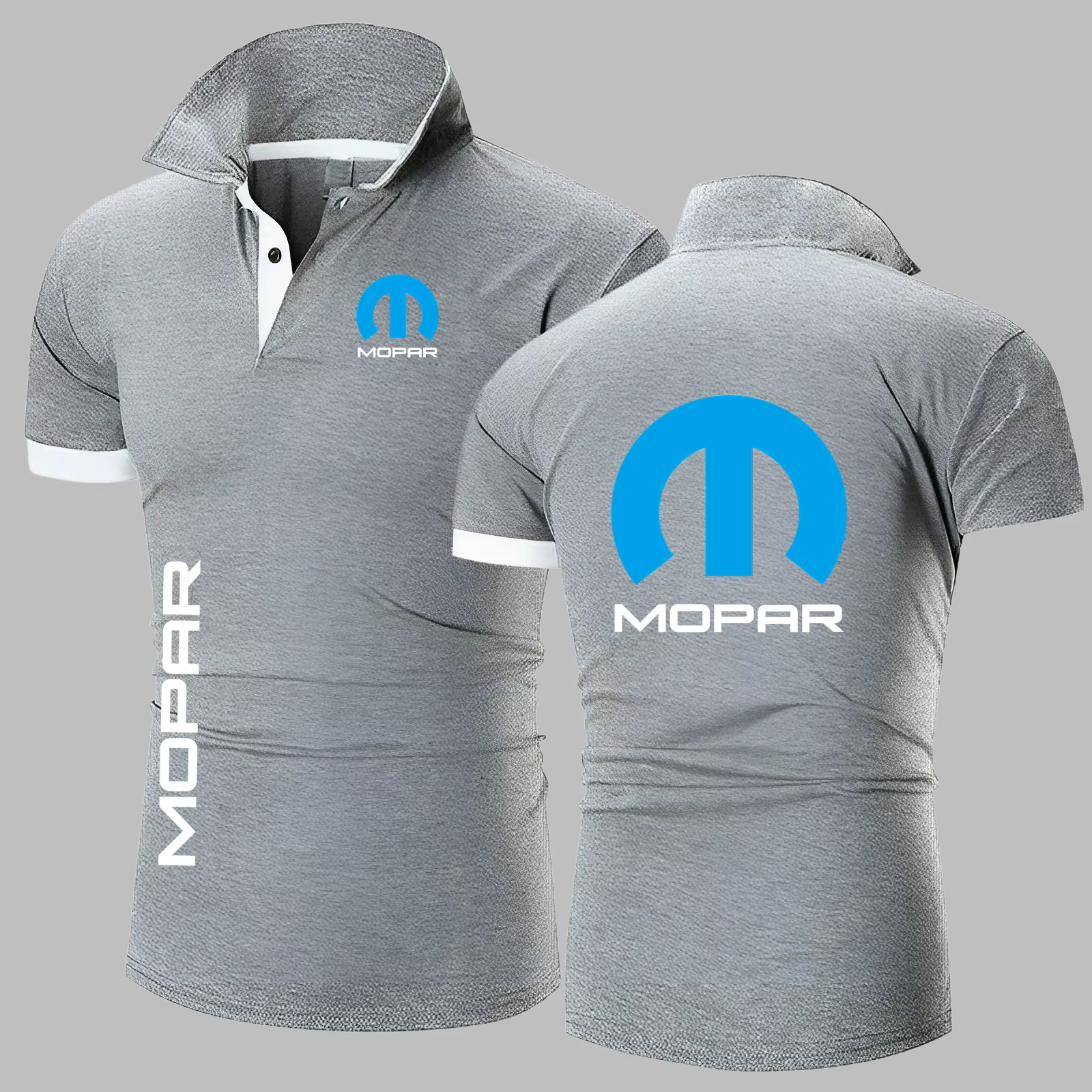Mopars hommes Polo chemise à manches courtes