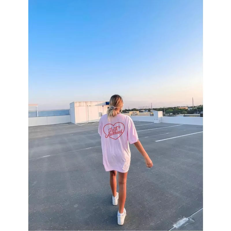 T-shirt unisexe Just Married
