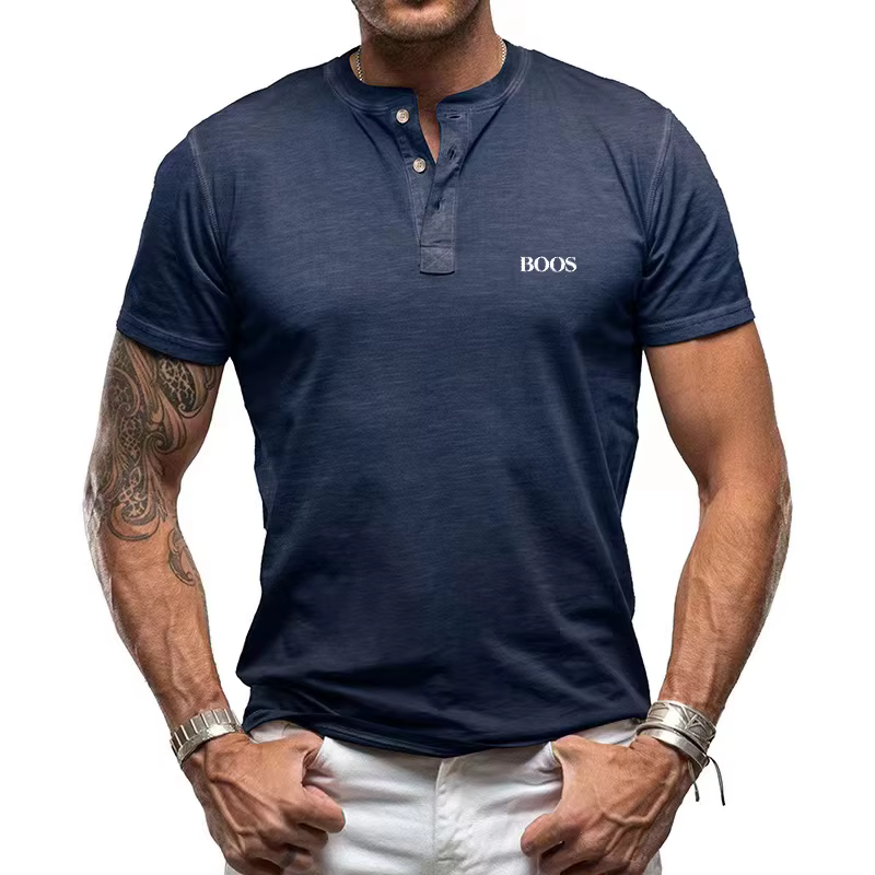 Polo brodé pour homme de haute qualité