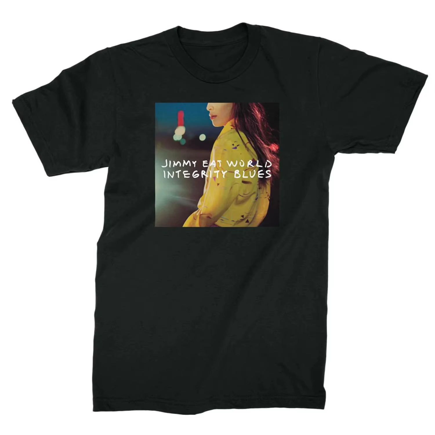2026 T-shirt imprimé avec motif de groupe Jimmy Eat World