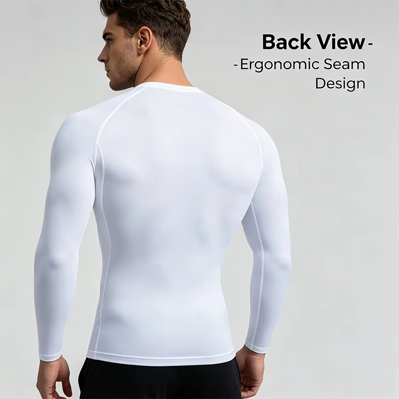 T-shirt de sport moulant pour homme à séchage rapide
