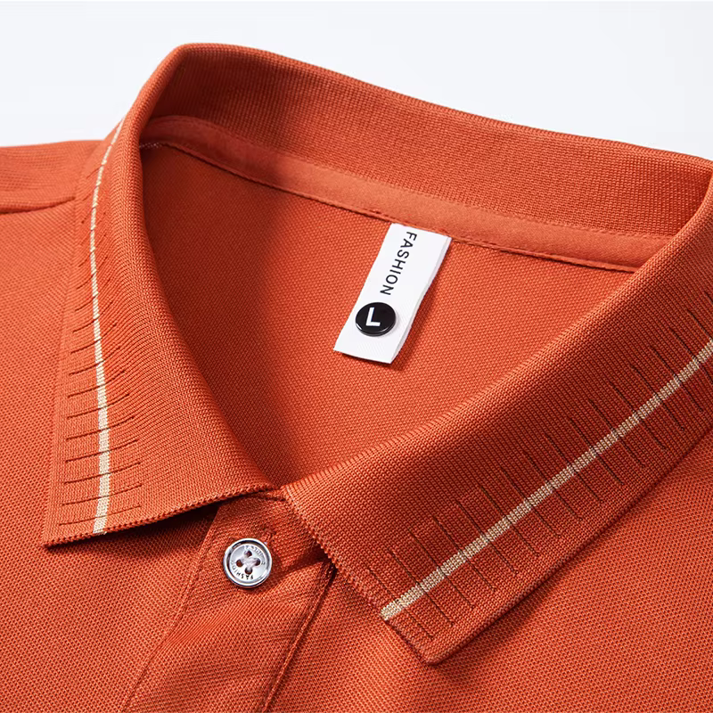 Polo d'été européen à manches courtes pour hommes et femmes