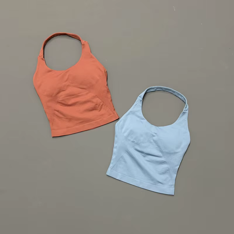 HISTELLO Débardeur Halter pour Femme