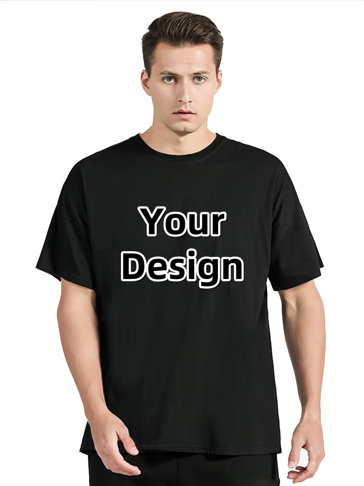 T-shirt personnalisé pour hommes avec votre propre logo