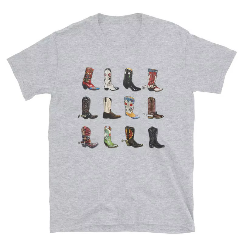 T-Shirt Western pour Femme