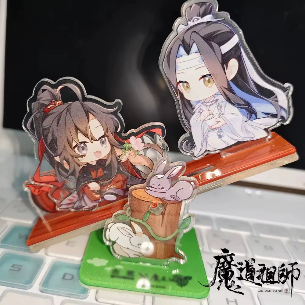 Anime Mo Dao Zu Shi grand maître de la culture démoniaque Wei Wuxian Lan Wangji acrylique jouer balançoire