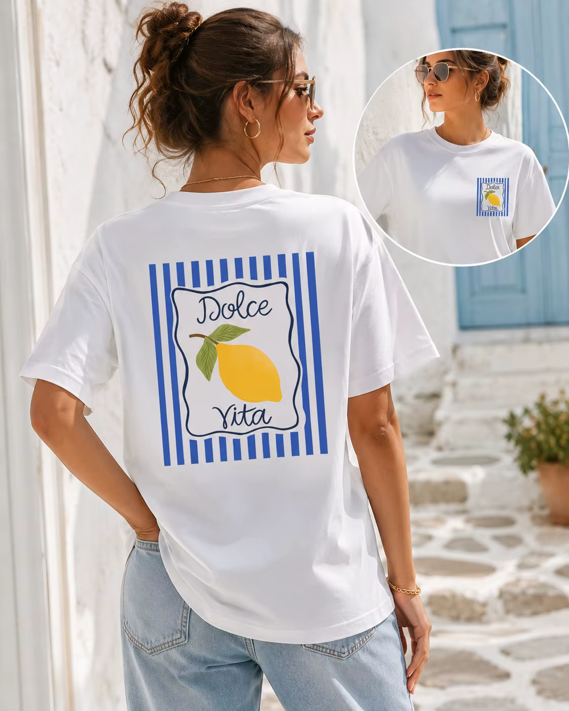 T-shirt graphique Dolce Vita Lemon pour femme