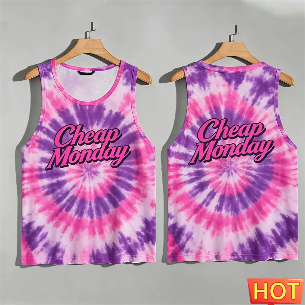 Débardeur tie-dye 3D pour femmes, débardeur de danse et de fitness pour femmes, débardeur de sport à domicile pour femmes, t-shirts pour hommes, vêtements y2k pour femmes