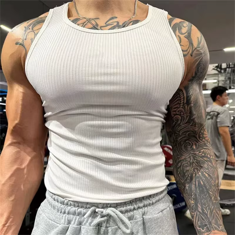 Débardeur à col rond pour homme