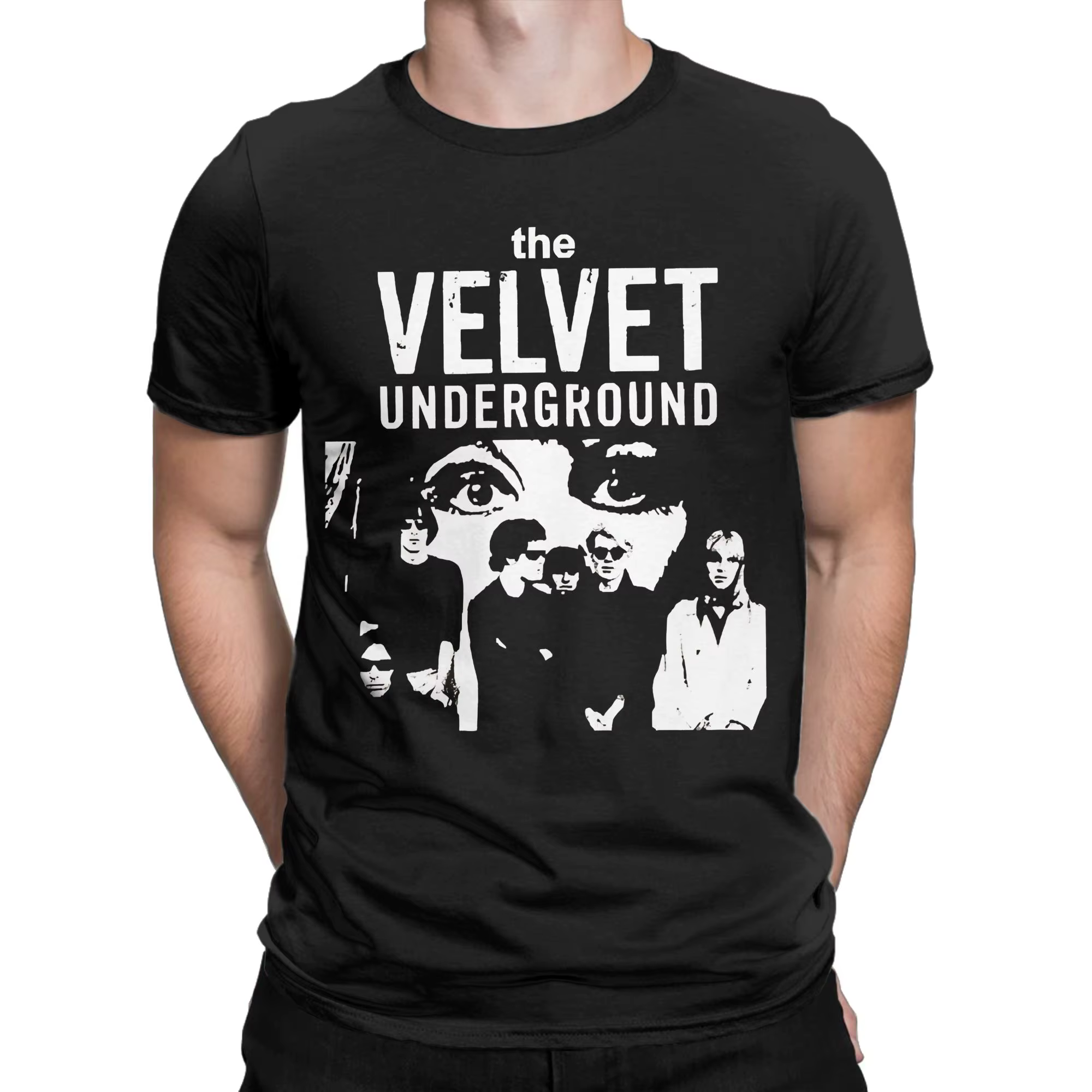 The Velvet Underground Andy Warhol Nico T-Shirt For Men Women Cotton Clothes Priting Round Neck Short Sleeve