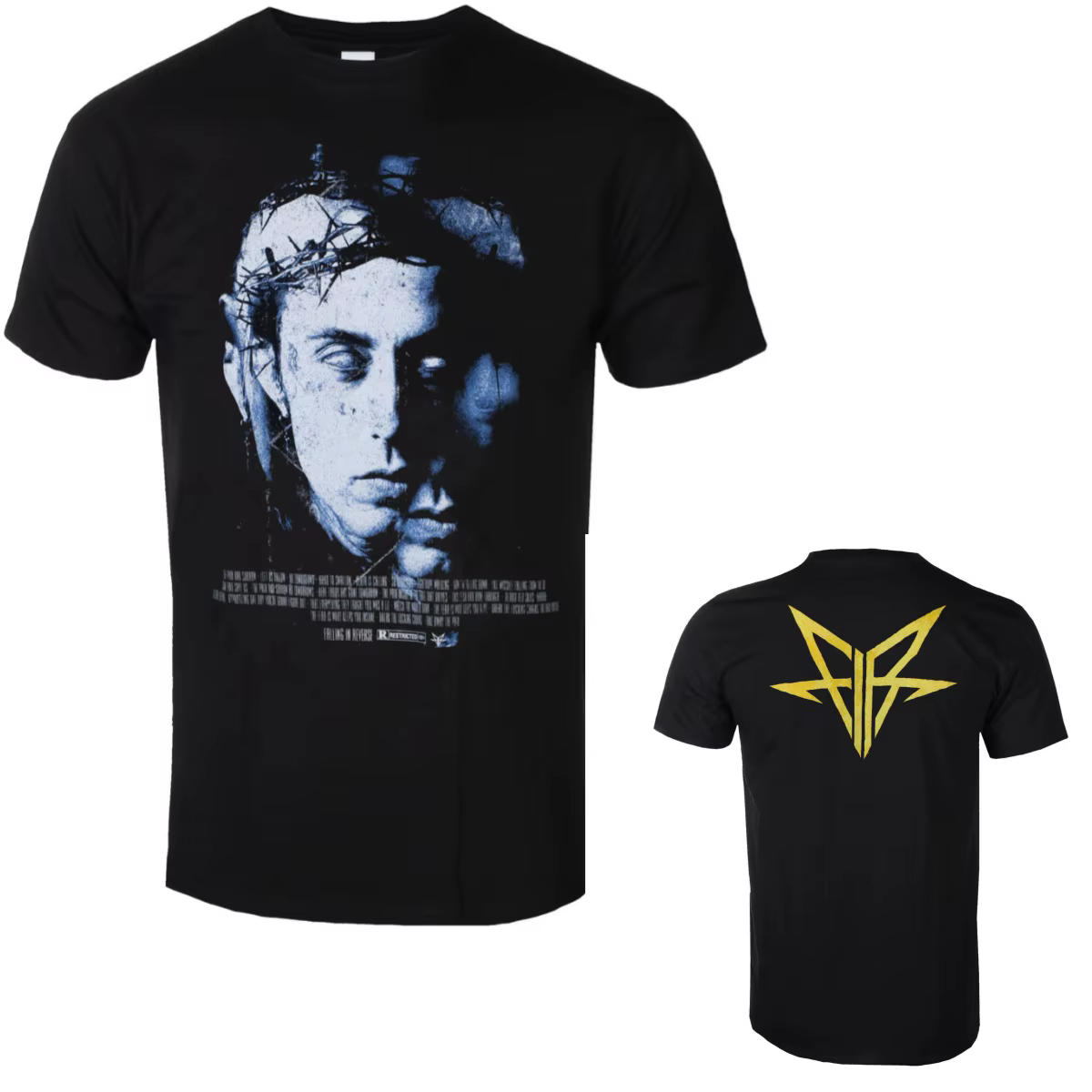 Nouveau T-shirt en coton avec motif Falling in Reverse