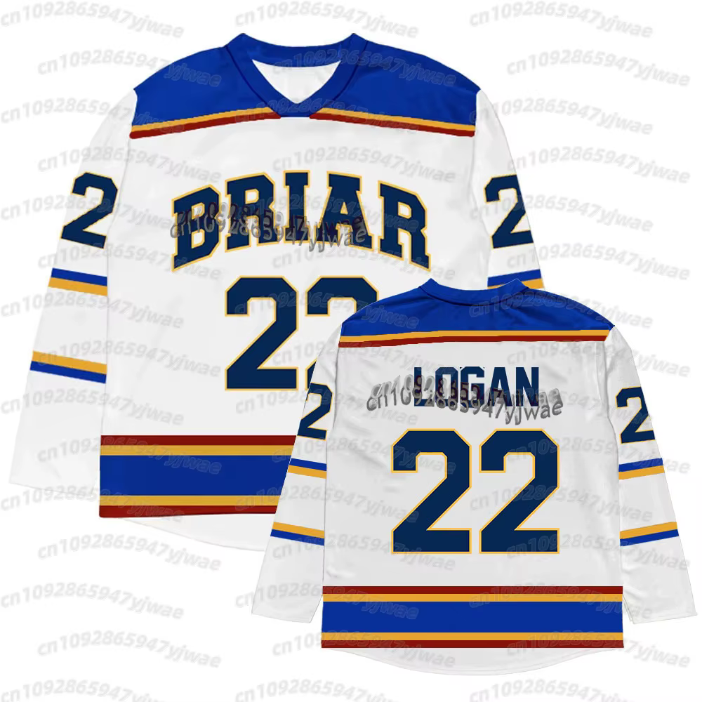 T-Shirt pour hommes Off Campus Briar University Hockey Jersey Graham 44 22 DI LAURENTIS 66 Tucker46