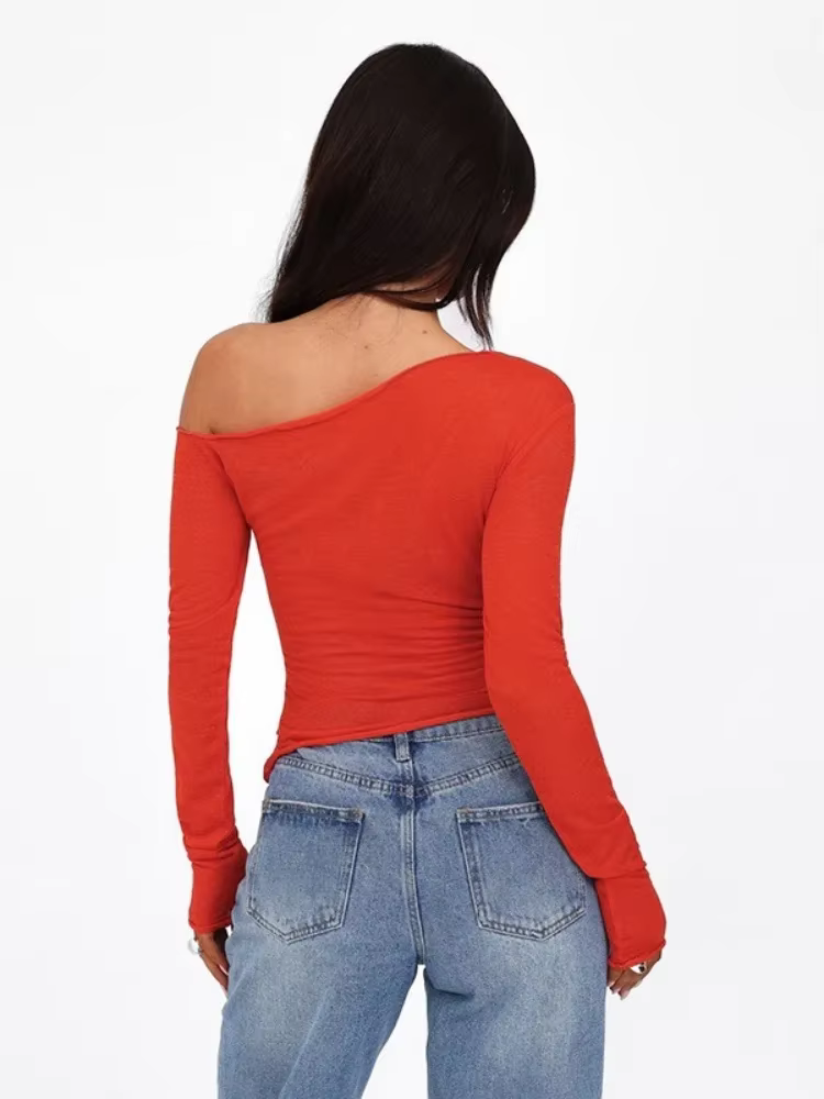 One Initiated-T-shirt à manches longues pour femme
