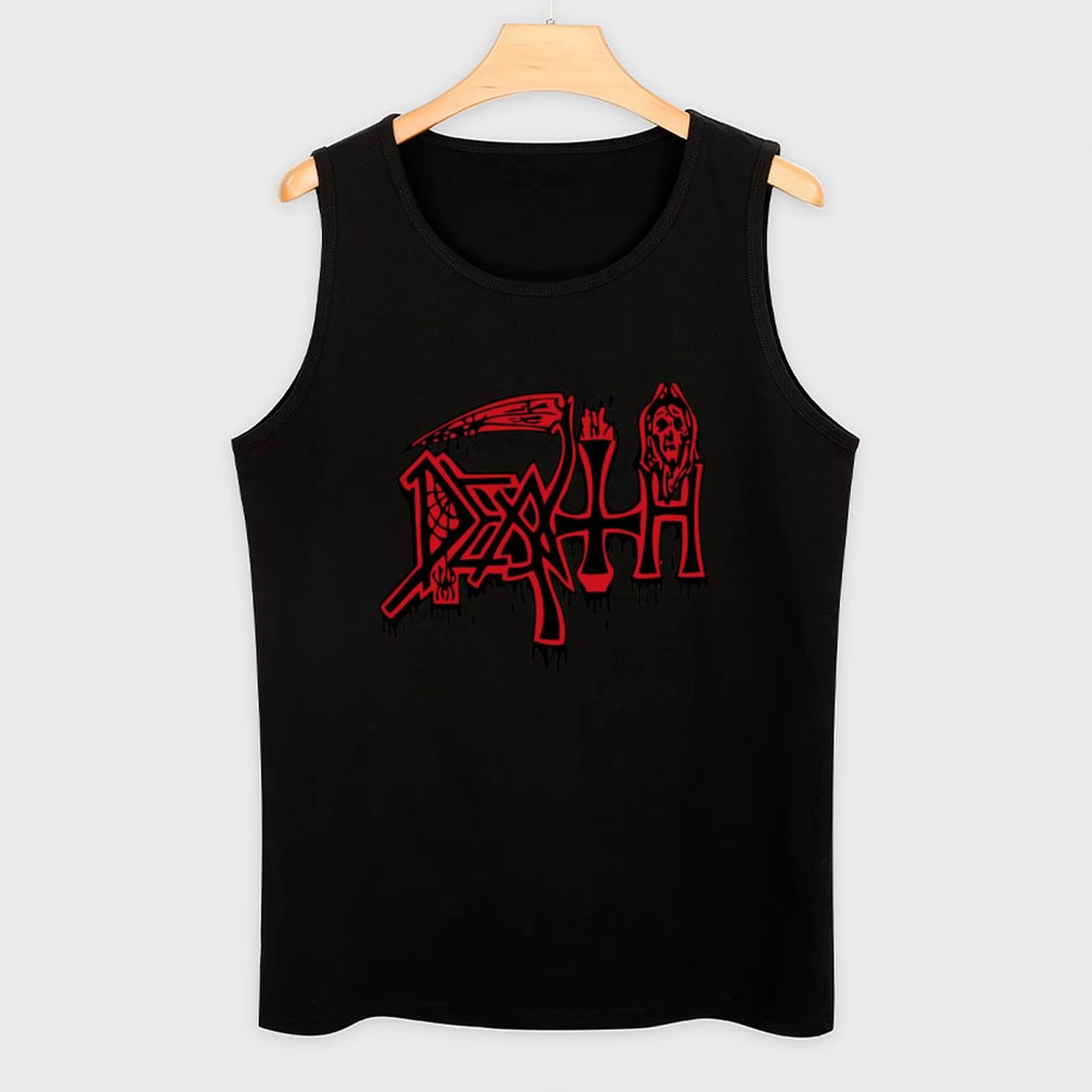 DEATH LOGO T-Shirt Tank Top Bodybuilding