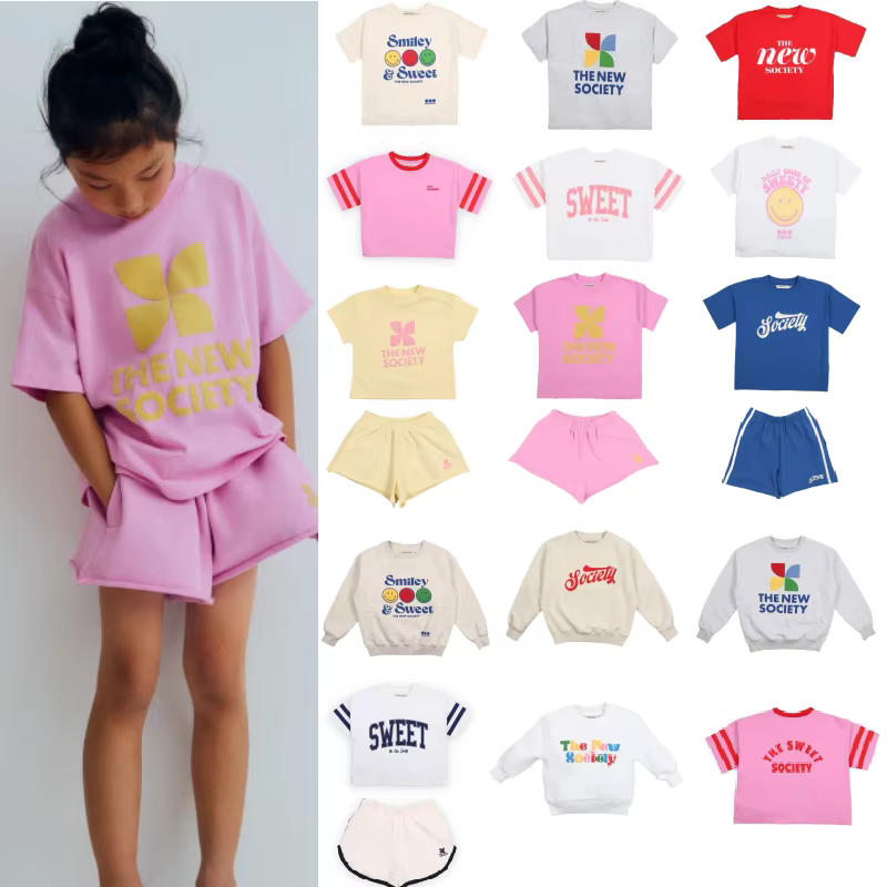 T-shirt et short pour enfants
