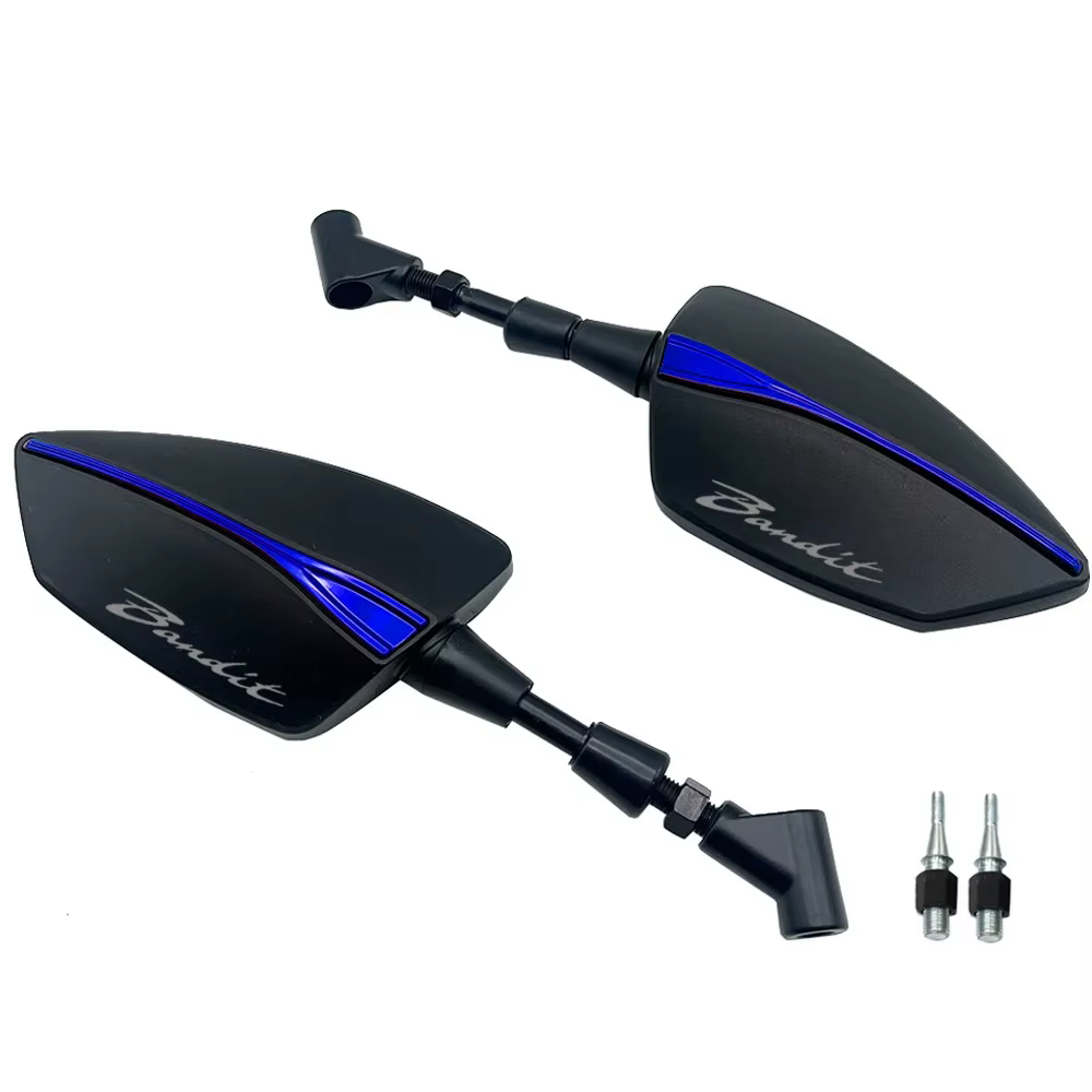 Pour SUZUKI Bandit GSF 400 600 650 650S 1200 1250 S 600S M8/M10 rétroviseur universel réglable rétroviseurs latéraux