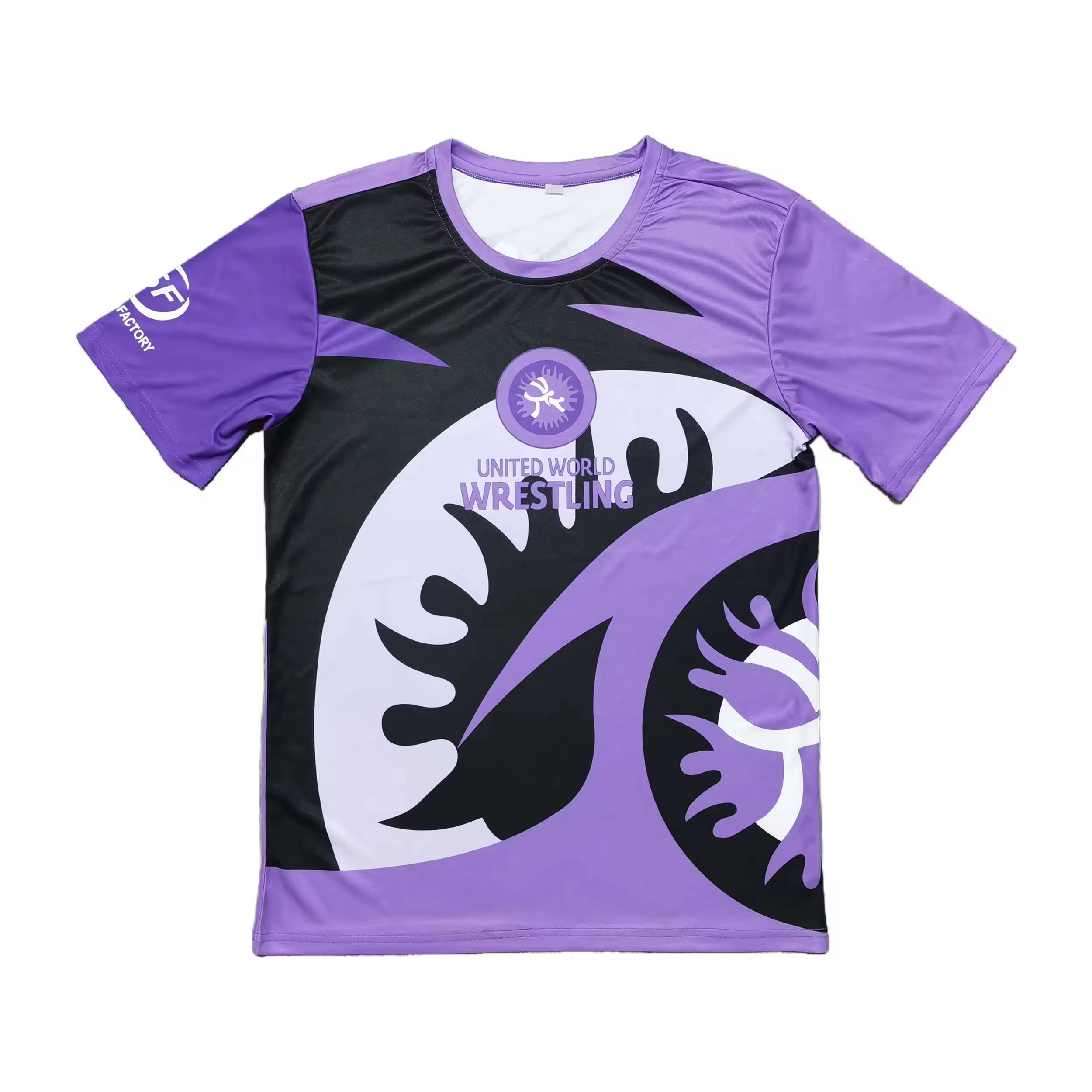 T-shirt d'entraînement de lutte mondiale unisexe pour hommes et enfants 2026