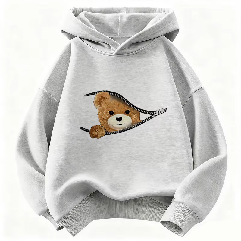 Sweat-shirt à capuche amusant pour enfants