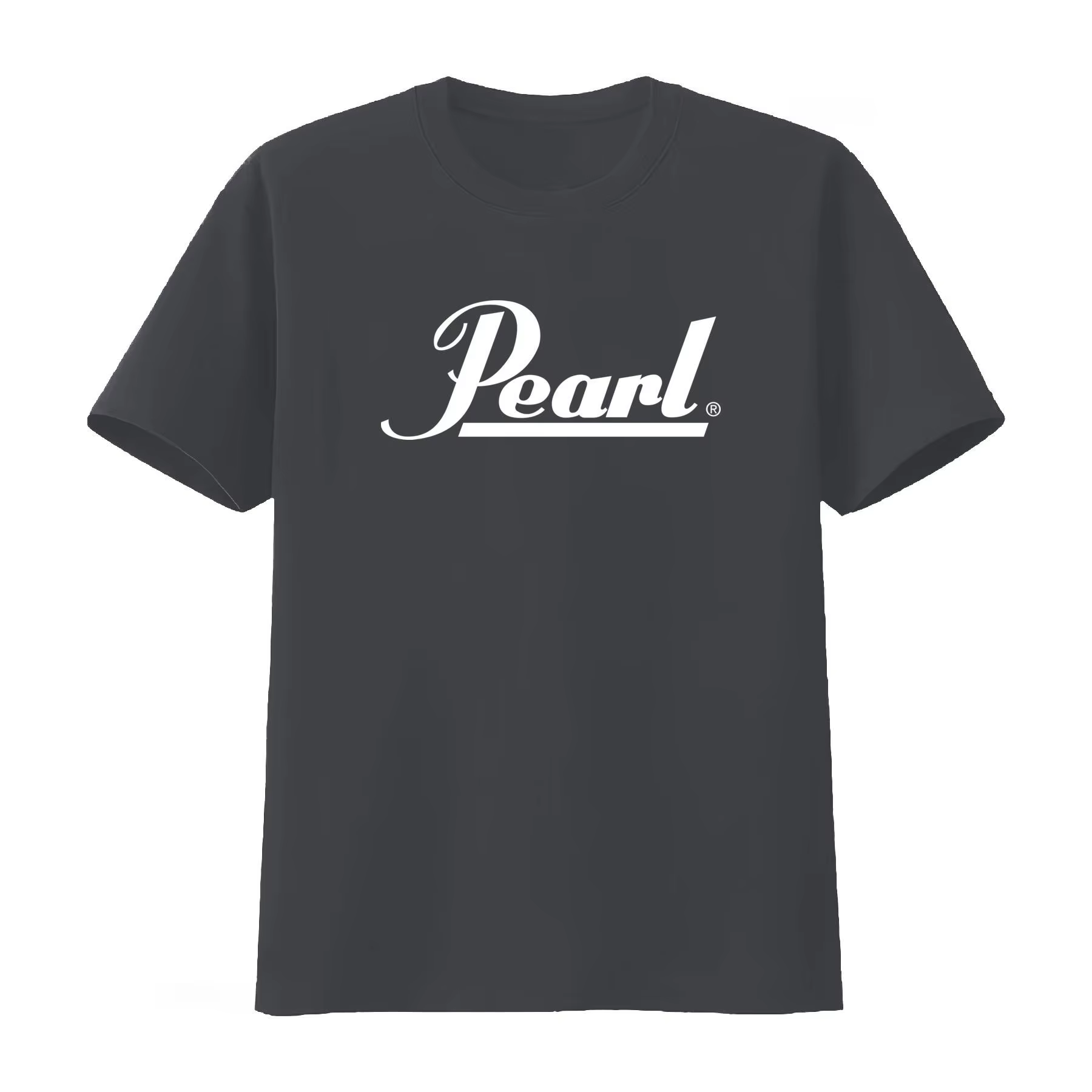 T-shirt Logo Pearl Drums Noir et Blanc – Affirmez Votre Style