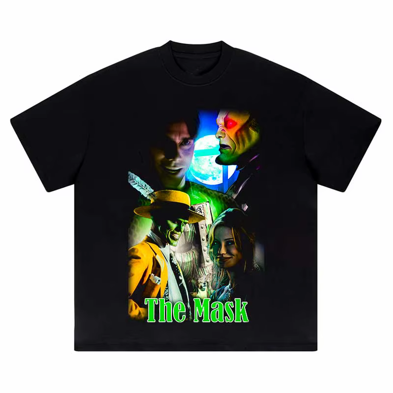 T-Shirt Punk Gothique Hip Hop pour Homme