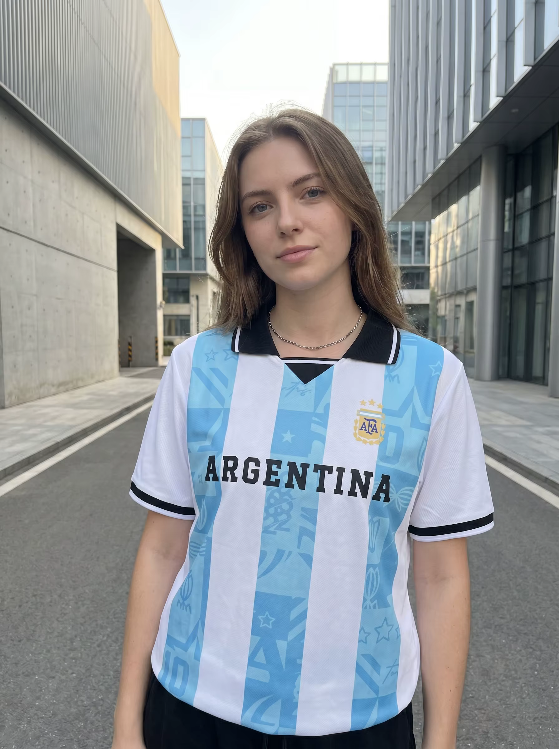 Polo officiel de l'équipe nationale d'Argentine AFA