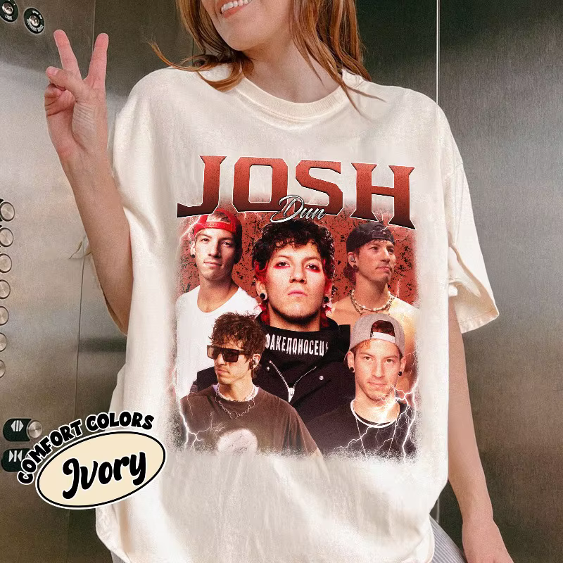 T-shirt Josh Dun, Merchandise pour les amateurs de musique