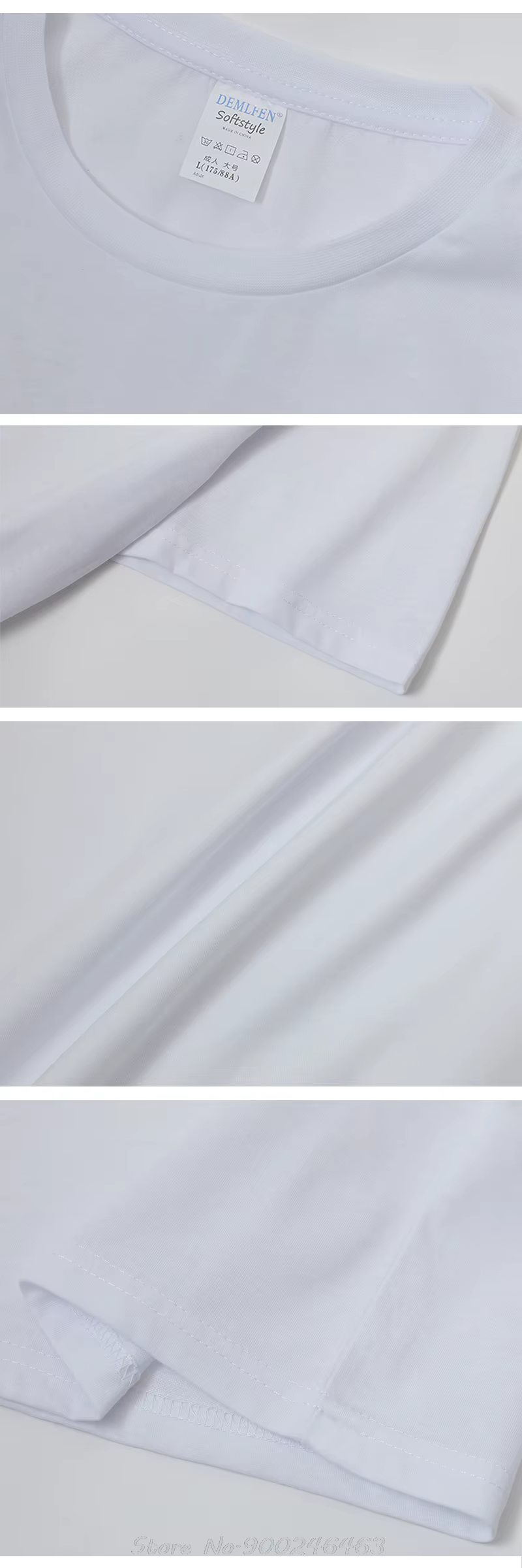 T-shirt 100% coton pour hommes