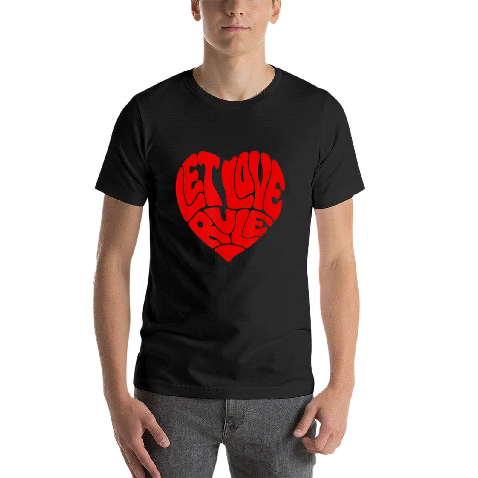 Lenny Kravitz-T-shirt manches courtes pour homme