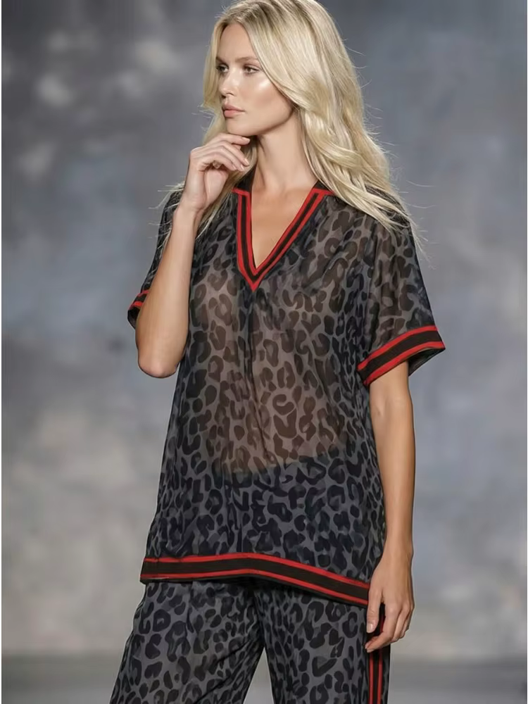 T-shirt polo décontracté Bonboho pour femme