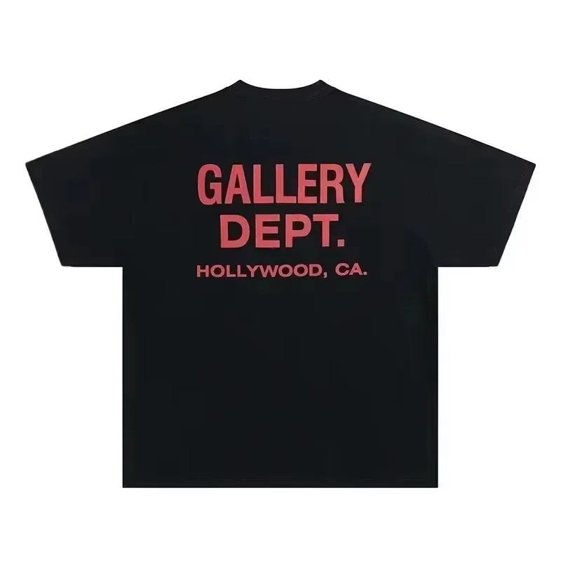 T-shirt vintage style streetwear Gallery Dept imprimé