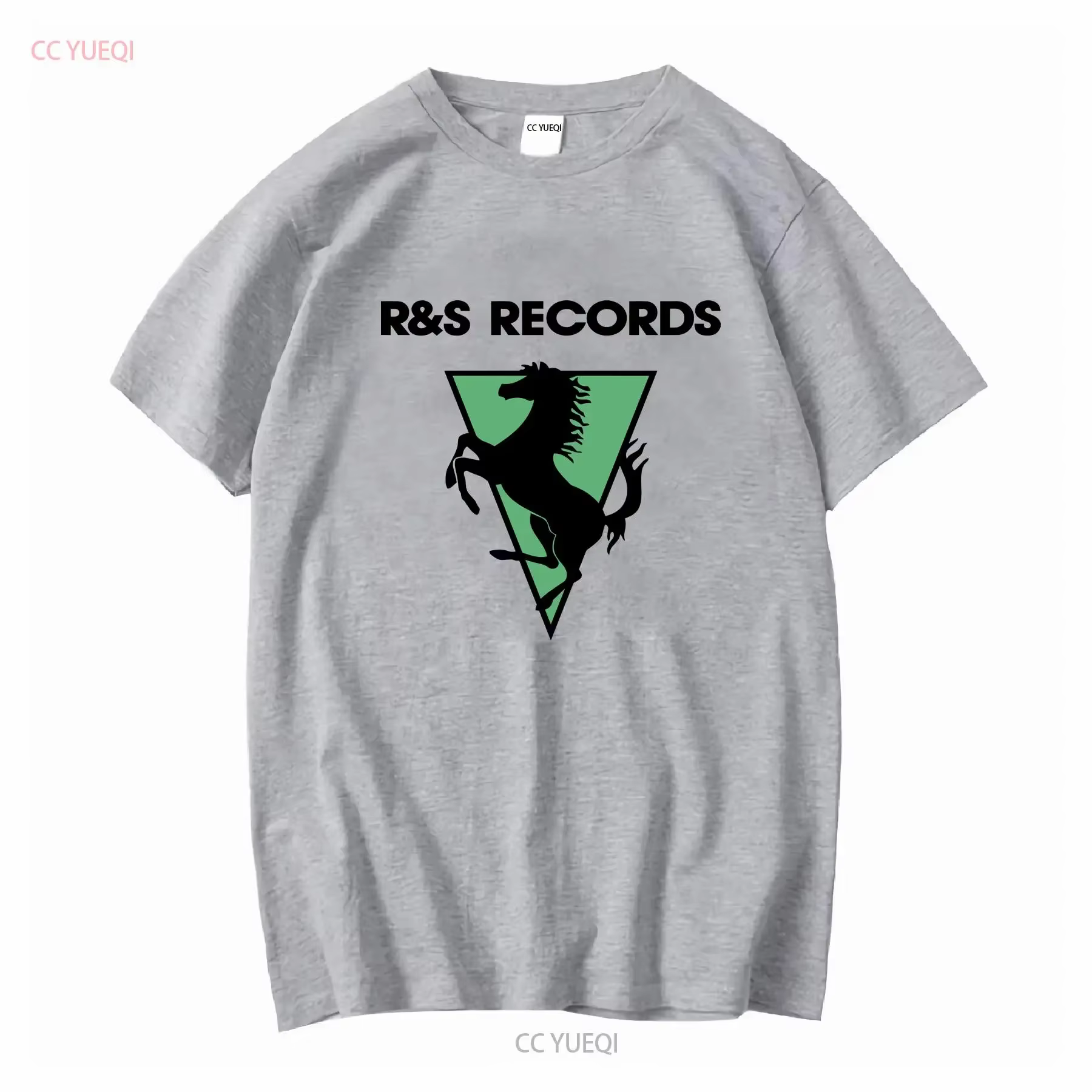 R S Records t-shirt Vintage maison musique manches longues ou courtes
