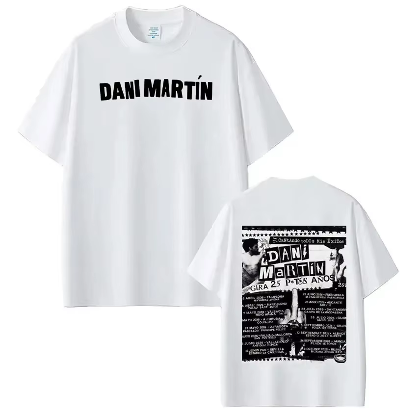 T-shirt graphique tendance Dani Martín